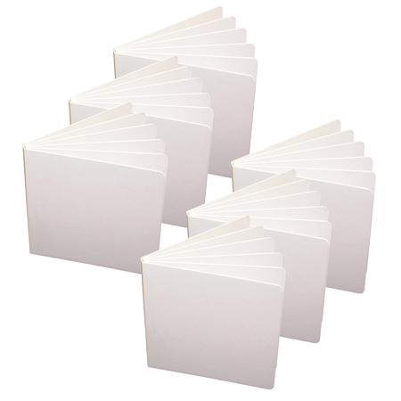 ASHLEY PRODUCTIONS Blank Chunky Board Book, 5" x 5", White, PK6 10704